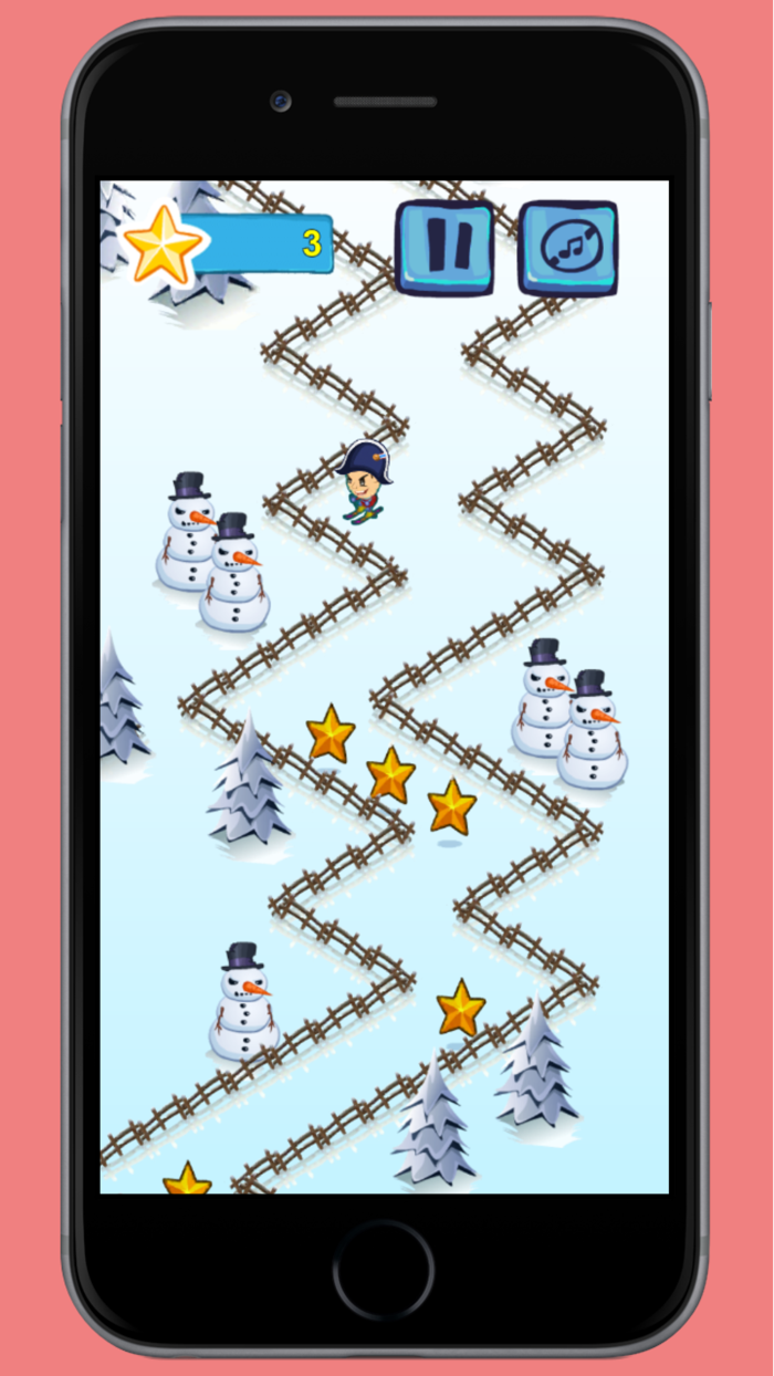 Happy Snow Zig Zag Challenge