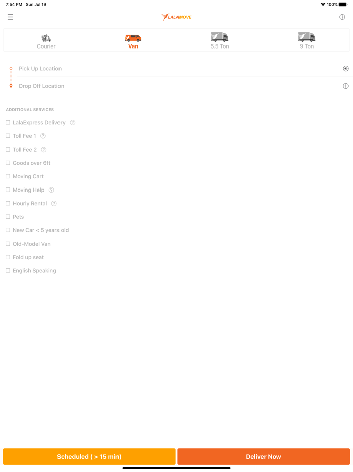 Lalamove India - Delivery App