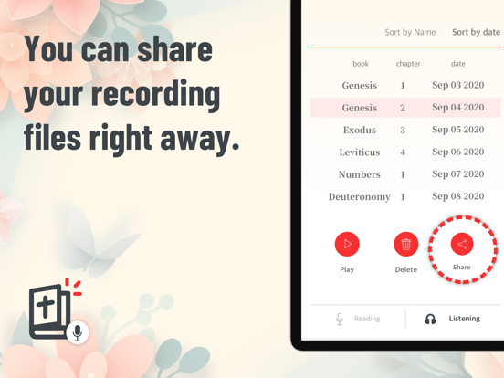 Screenshot #6 pour Bible Reading Recorder