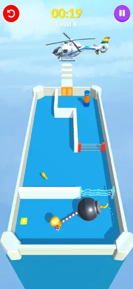 Game screenshot Rope & Bomb apk