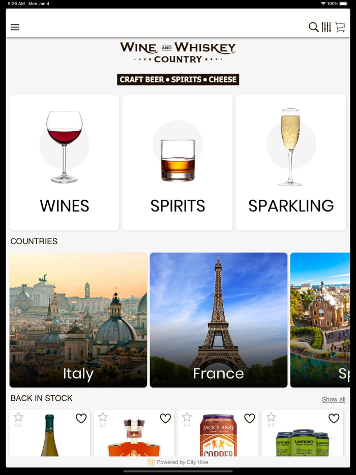 wine and whiskey country