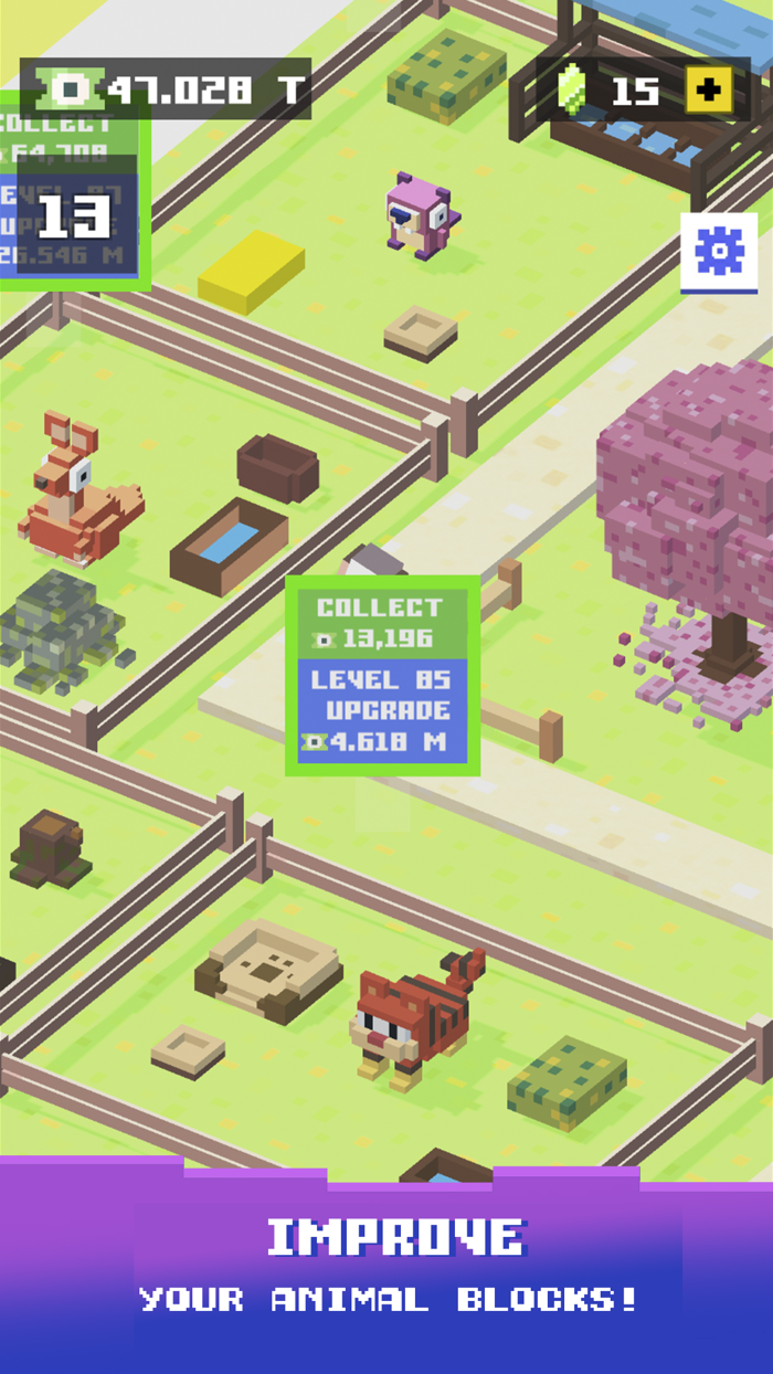 Blocky Zoo Tycoon - Idle Game