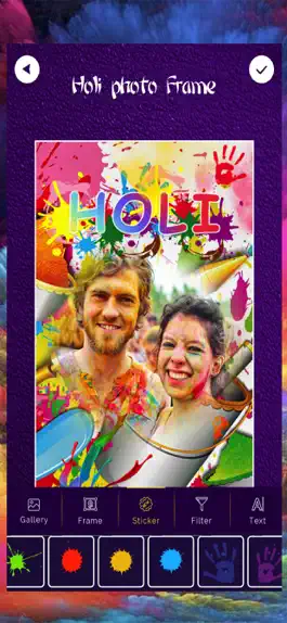 Game screenshot Holi Photo Frames - Sticker mod apk