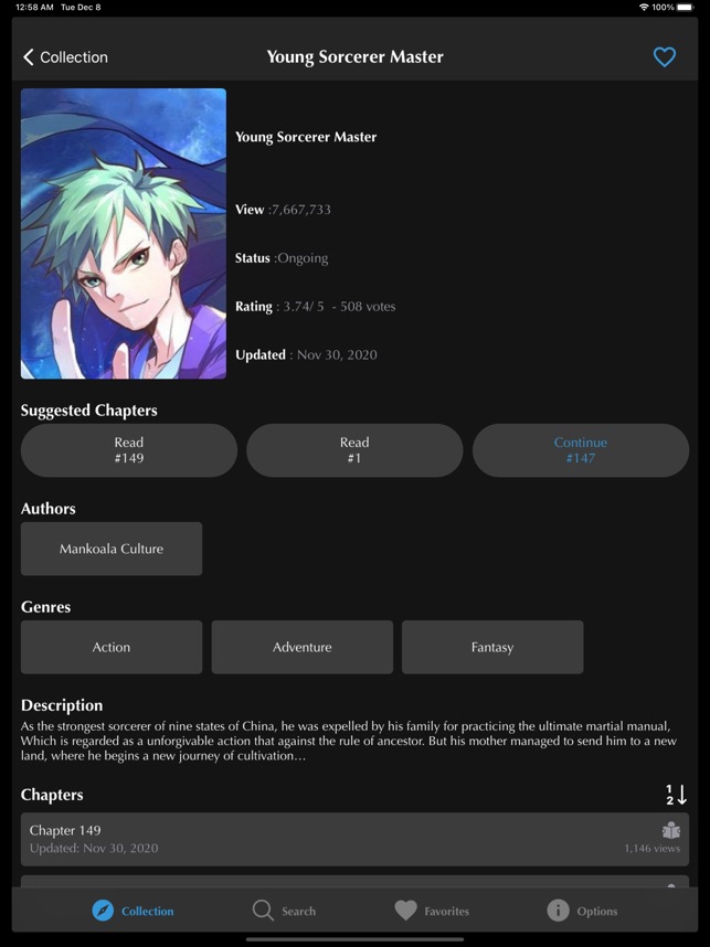 Manganelo Manga Rock Pro On The App Store