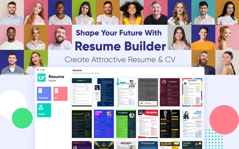 Mac resume builder