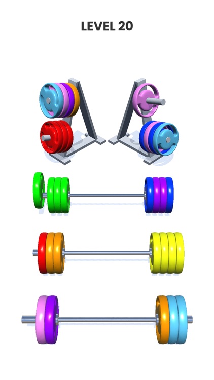 Barbell Sort Puzzle