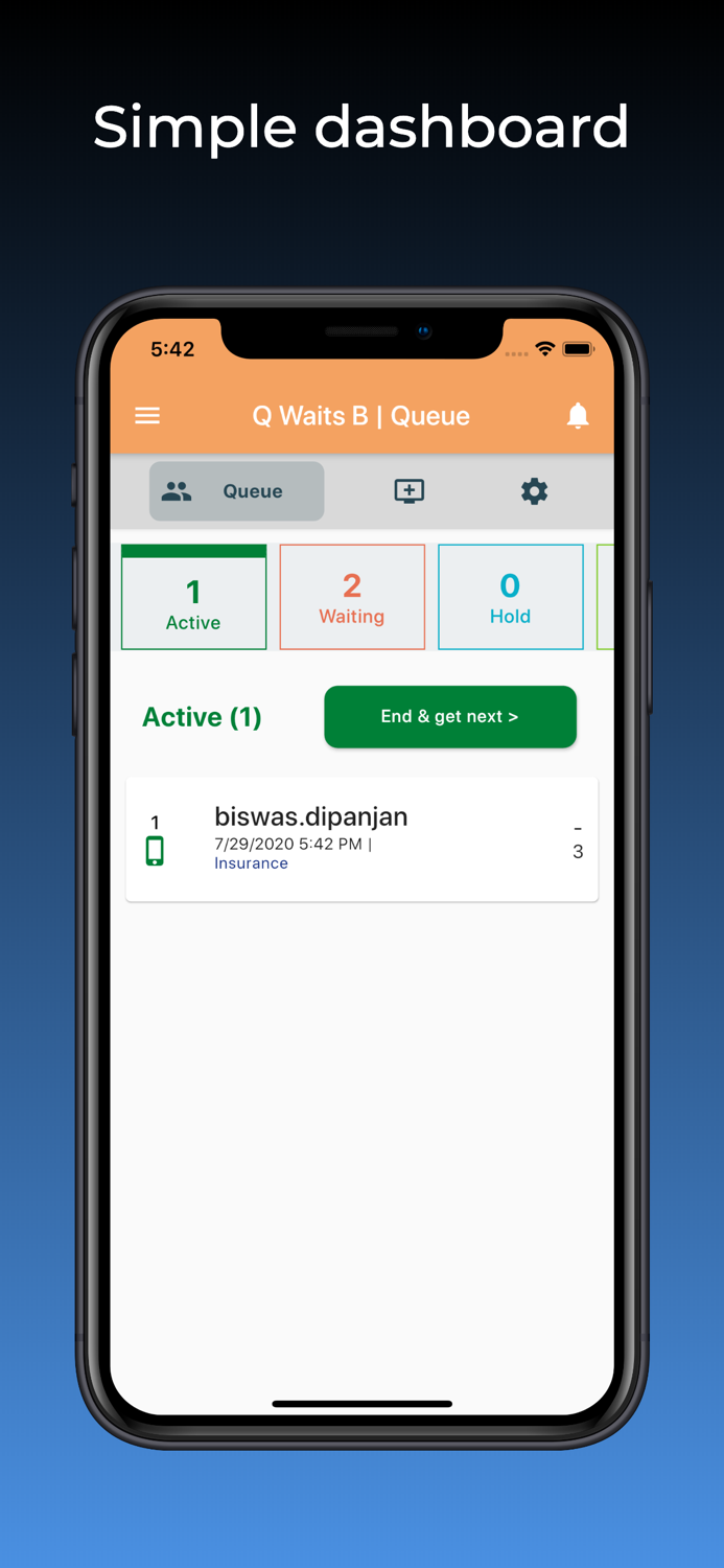 Q Waits B virtual queue mgmt