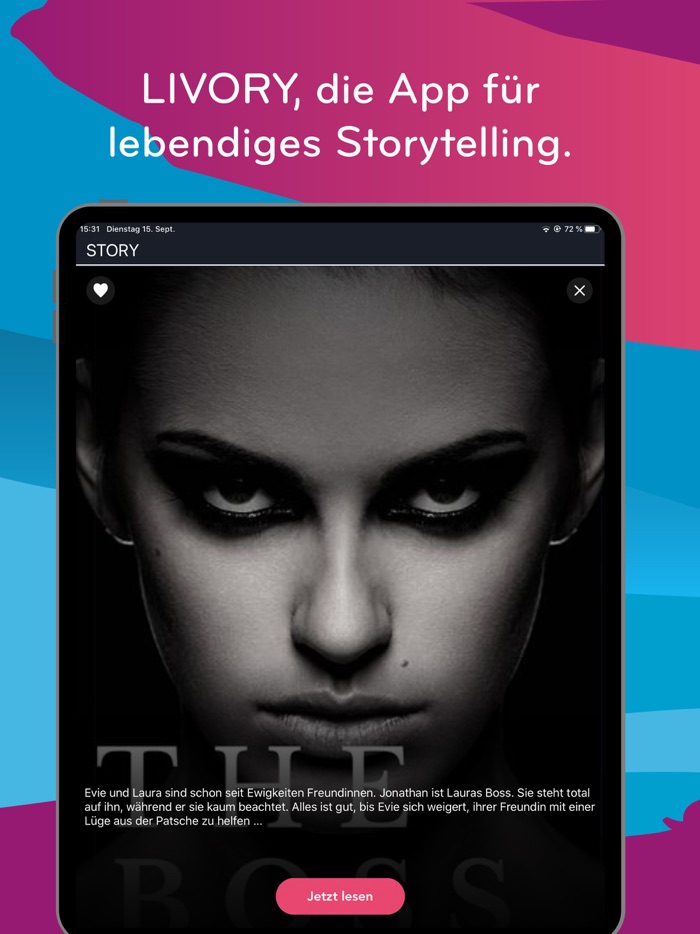 LIVORY – fesselnde Tap-Stories