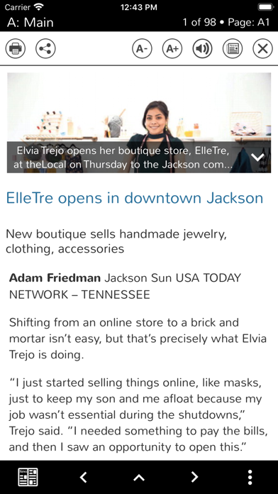 The Jackson Sun eEdition screenshot 2