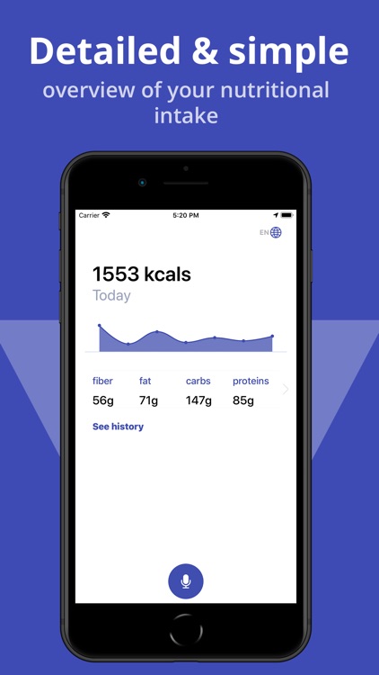 voicecal - calories counter