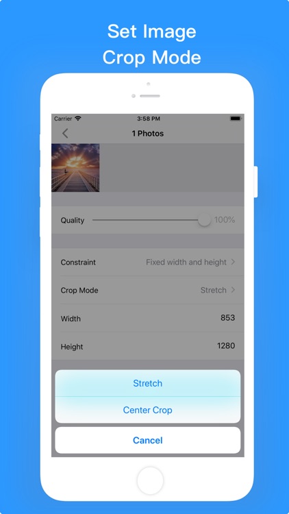 Image Size Editor -Resizer App screenshot-3