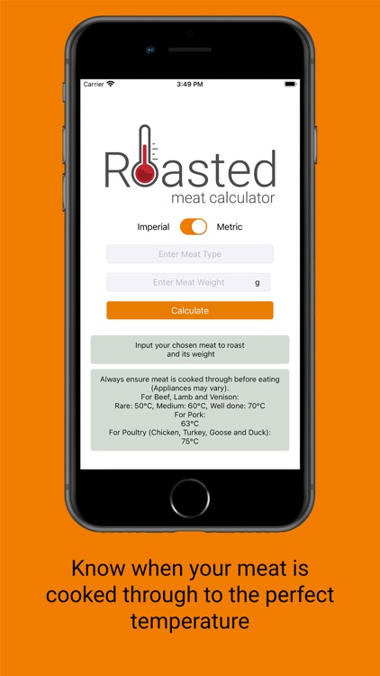 Roasted Meat Calculator screenshot-3