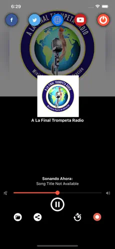 Screenshot 1 A La Final Trompeta Radio iphone