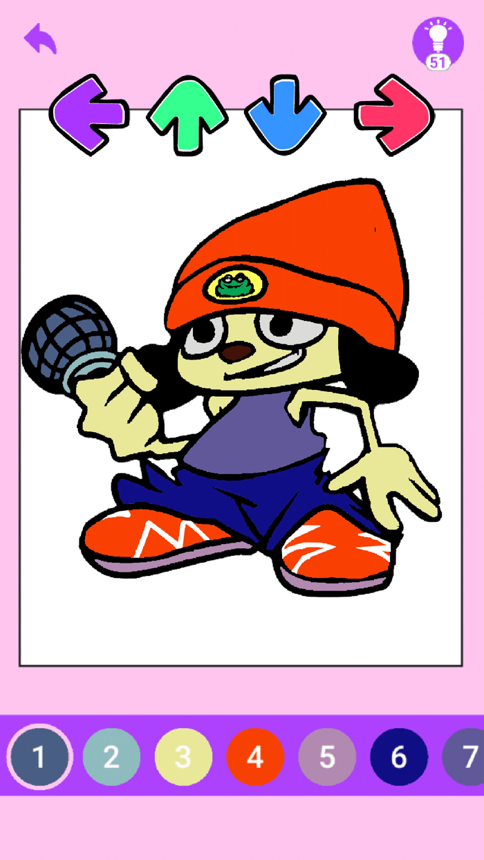 FNF Coloring Arrow Game