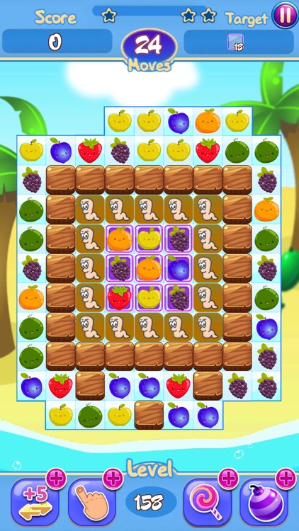 Tasty Crush: The Fruit War screenshot-3