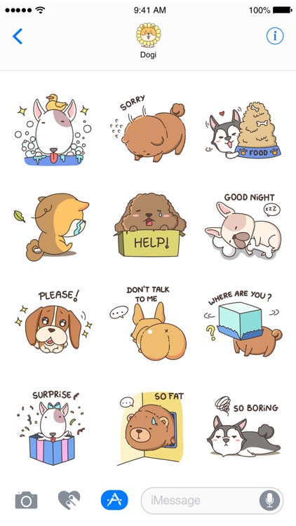 Dog Collection Sticker screenshot-3