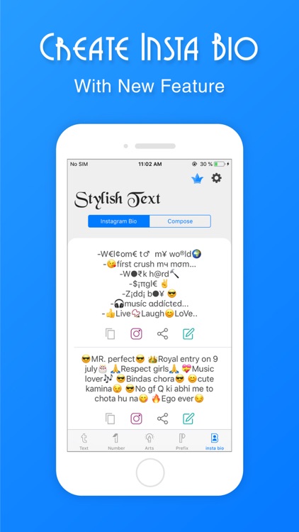 Stylish Text - Fonts, Keyboard screenshot-5