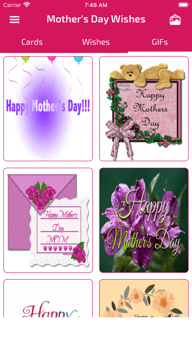 Mother's Day Wishes & Cards screenshot 4