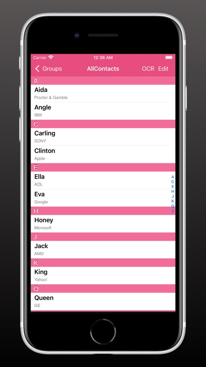 Contacts Grouping Lite