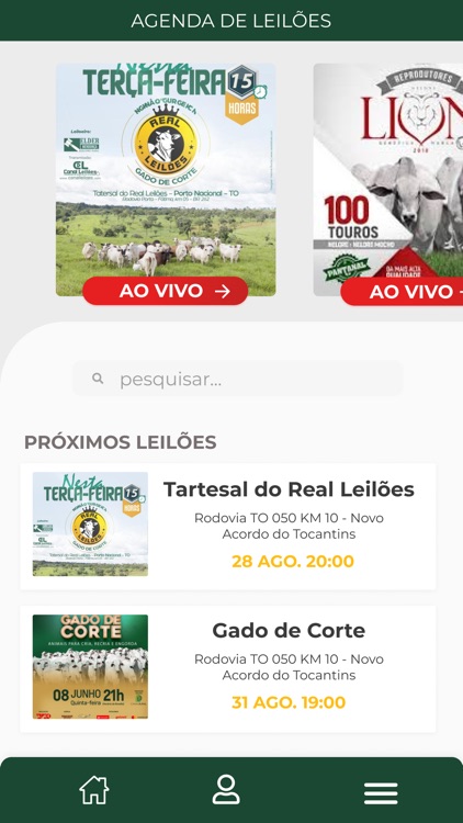 Canal Leilão App