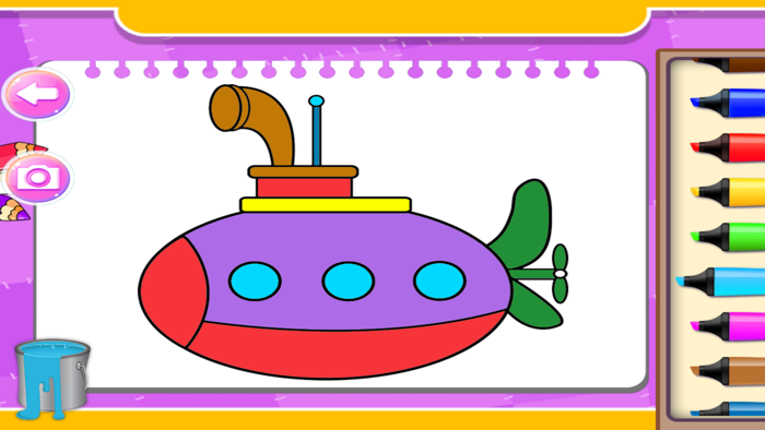 Paintly Colouring Pages