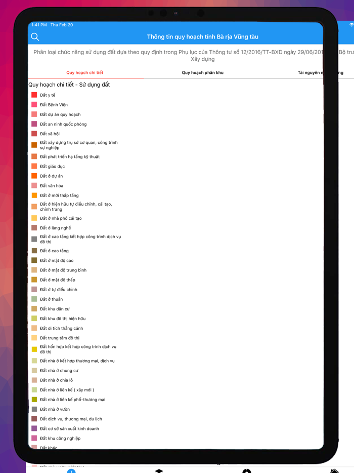 Quy hoạch xây dựng BRVT