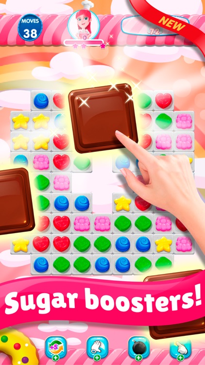 Sweet Sugar Blast Match 3 screenshot-5