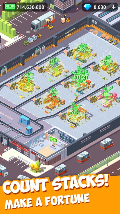 Idle Courier Tycoon screenshot-4