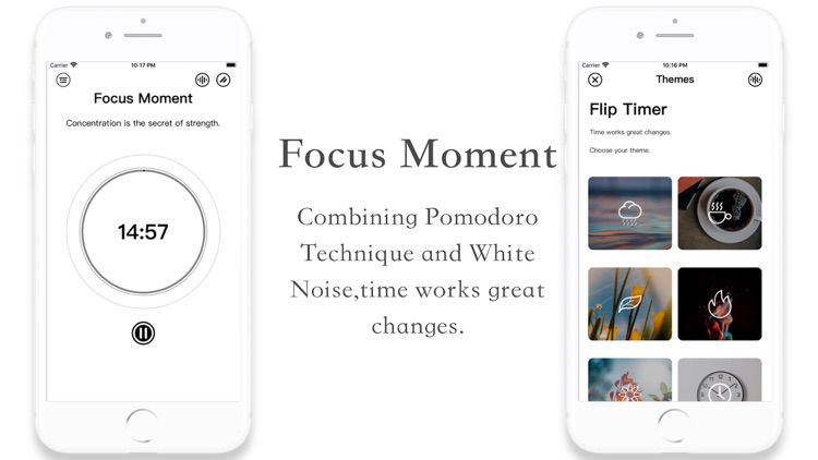 Flip Timer - Focus timing