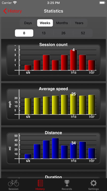 Fitmeter Bike - GPS Cycling screenshot-3