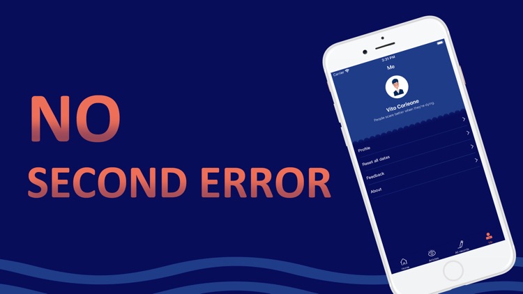 No Second Error