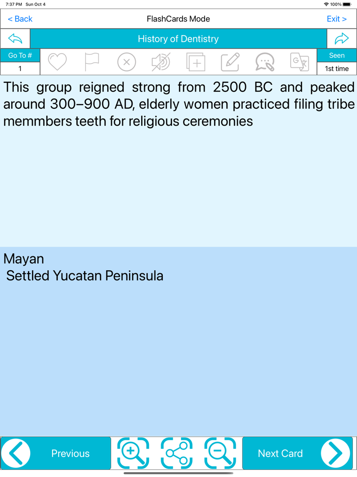 Dentistry Flashcards 4 Review