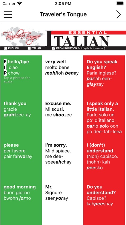 Essential Italian