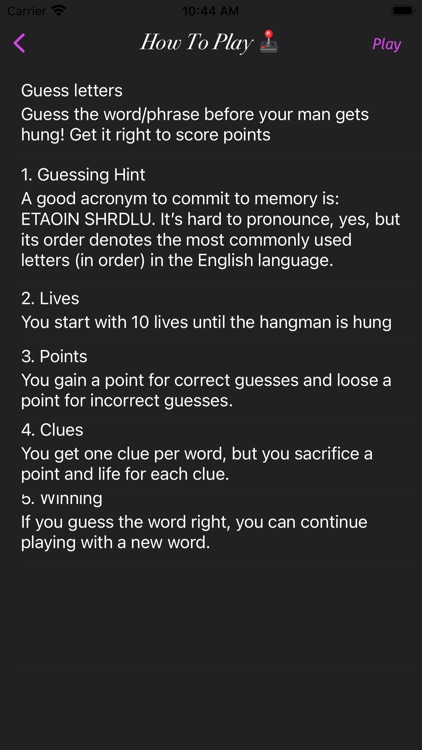 Hangman: The Crossing