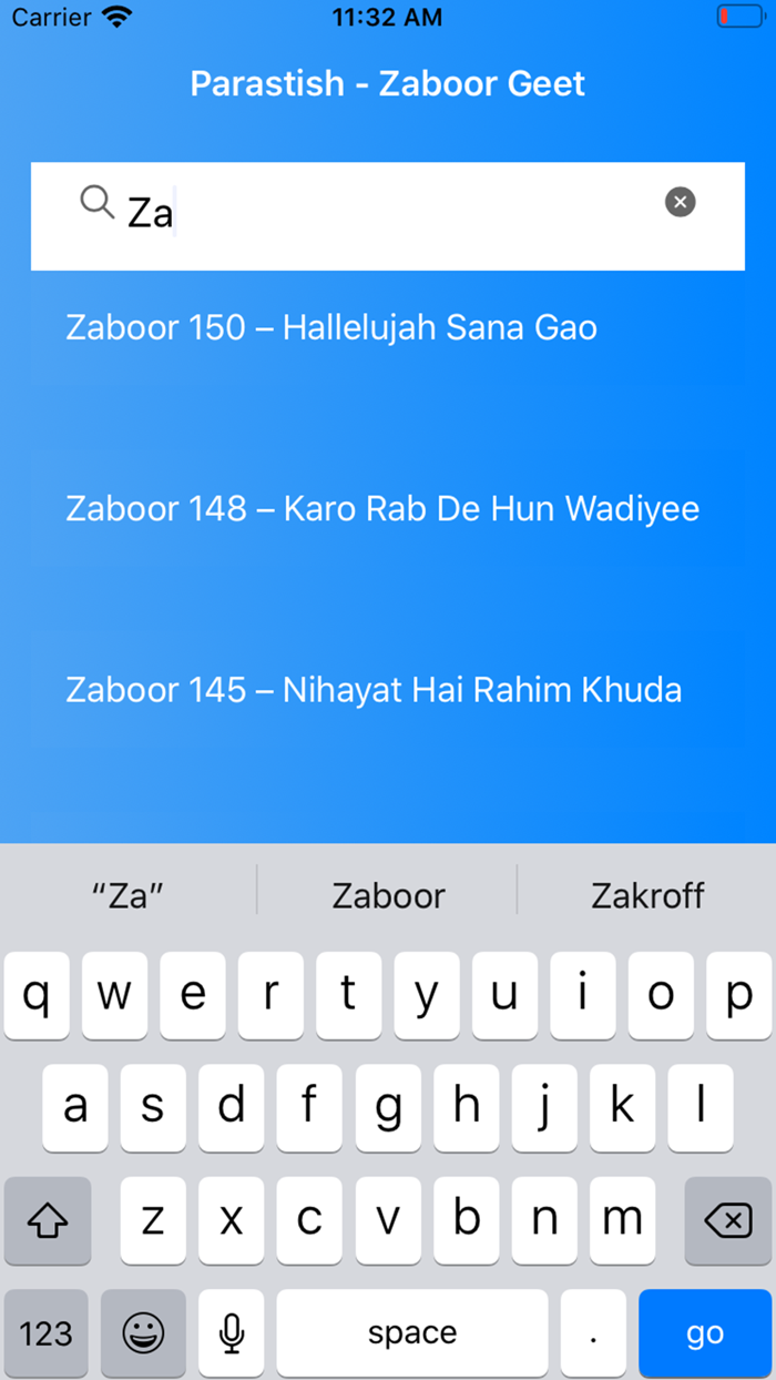 Parastish - Geet Zaboor