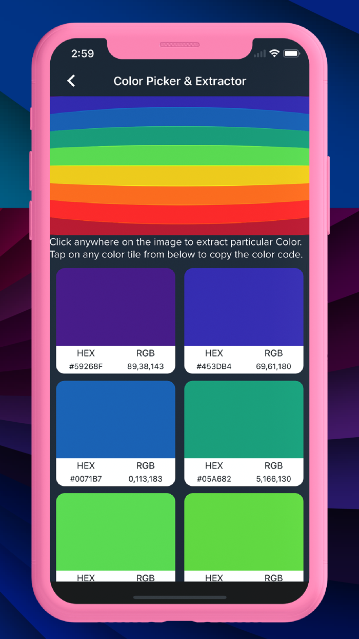 Live Color Picker  Extractor