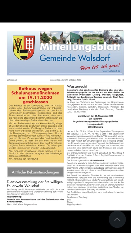 Mitteilungsblatt Walsdorf