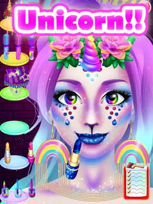 Captura de Pantalla 1 Face Paint Party Makeup Salon iphone