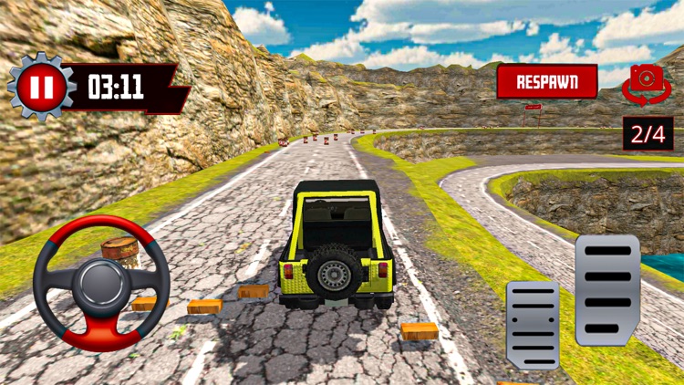 Offroad Jeep Safari Game 2021 screenshot-3