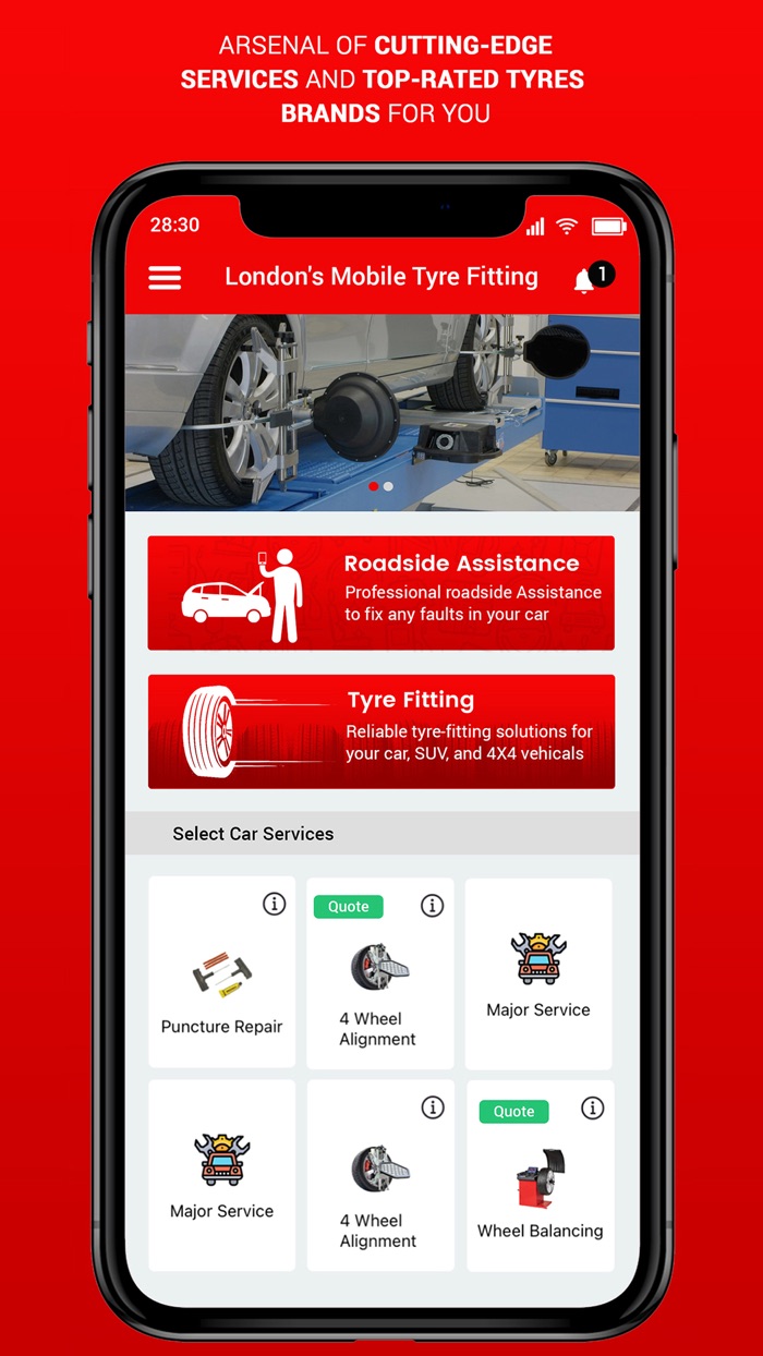 London’s Mobile Tyre Fitting