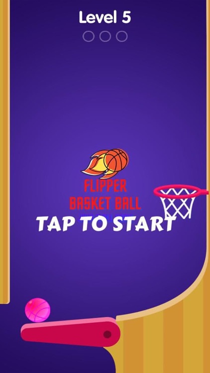 Flipper Basket Ball 2D