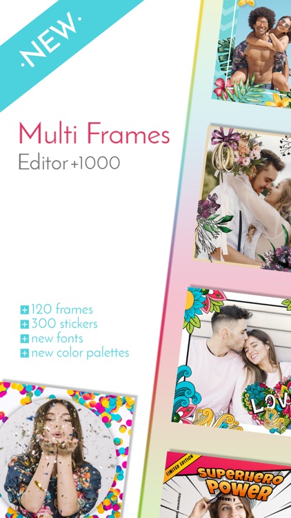 Square Fit Multi Photo Frames screenshot-0