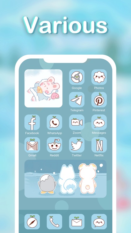 aIcon: aesthetic theme & icons screenshot-3