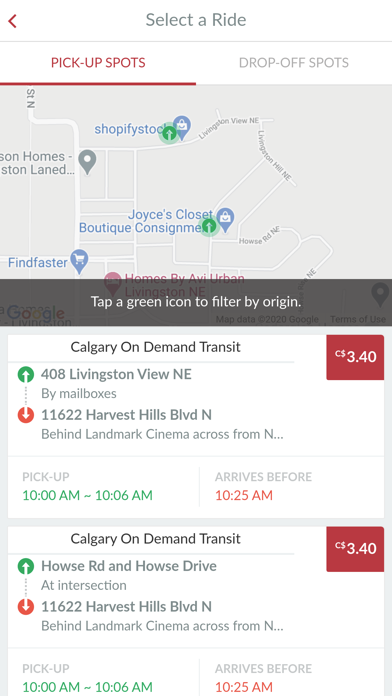 Calgary Transit On Demand screenshot 4