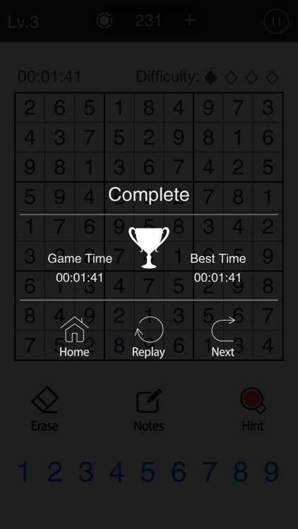 Sudoku-Ofter Play screenshot-4