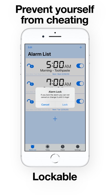 Barcode Alarm Clock Pro screenshot-3
