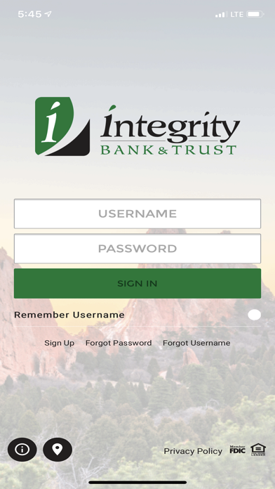 How to cancel & delete Integrity Mobile Banking from iphone & ipad 1