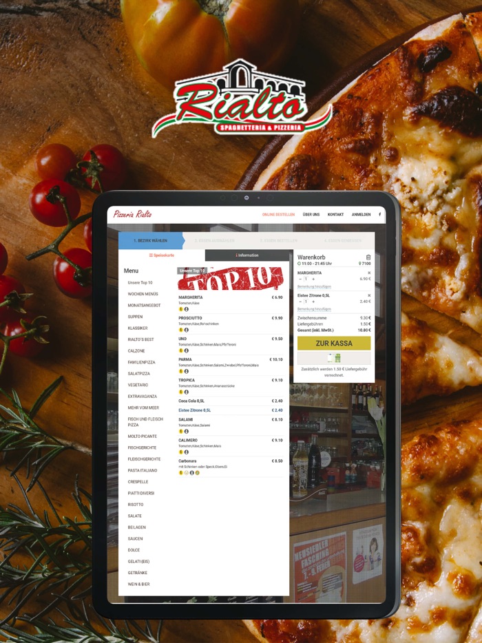 Pizzeria Rialto 23b Schwechat