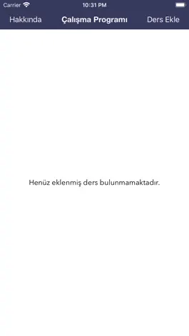 Game screenshot Çalışma Programı apk