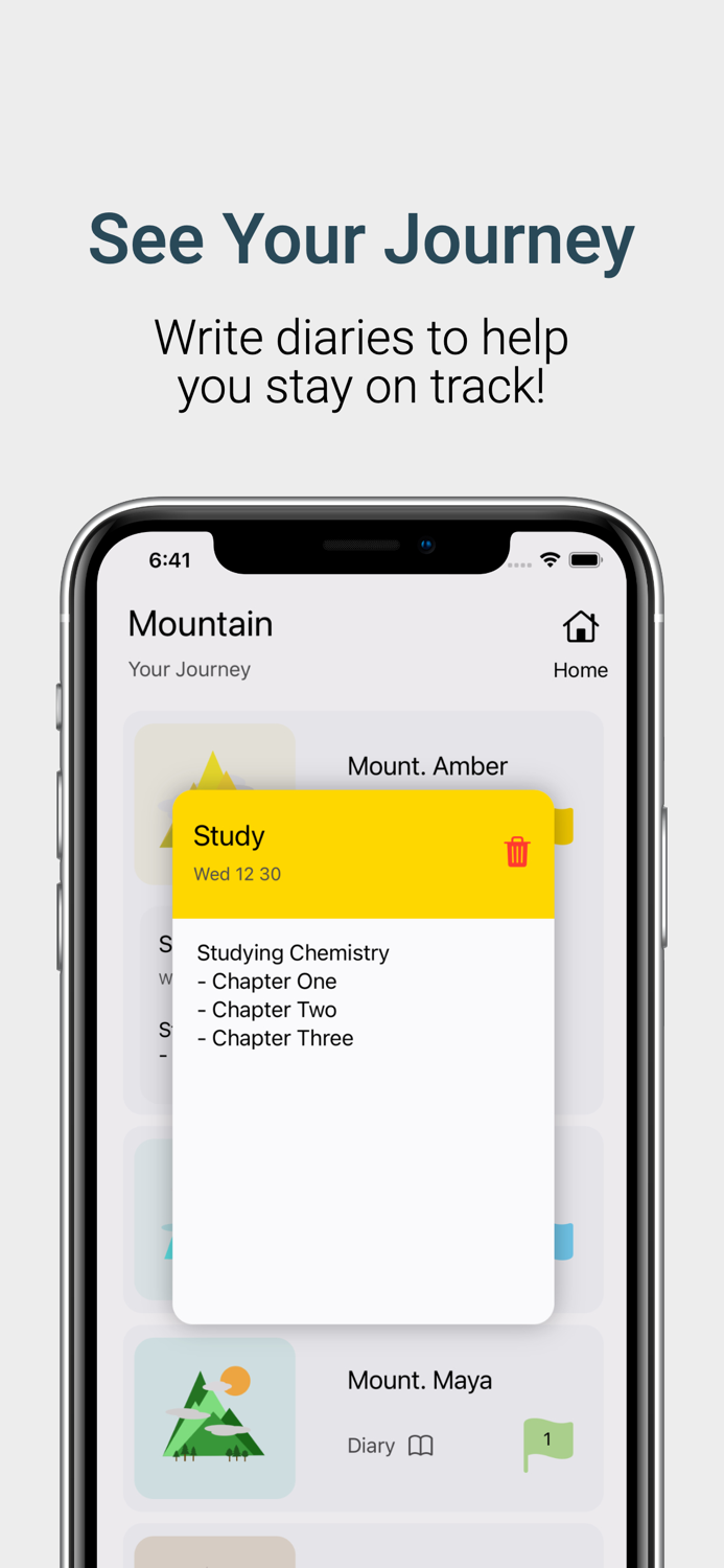 Mountain - Plan and Track